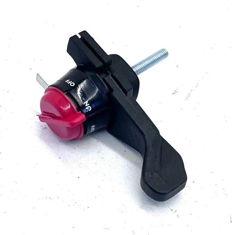 LEVA ACCELERATORE A MANO CON INTERRUTTORE ARRESTO MOTORE A BENZINA - CERMAG - 60326