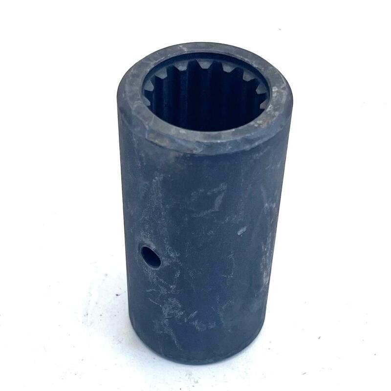 MANICOTTO ALBERO TRASMISSIONE A 15 CALETTATURE LUNGHEZZA 80 mm. - SAME - LAMBORGHINI - HURLIMANN - DEUTZ FAHR - 0.171.2614.0/10