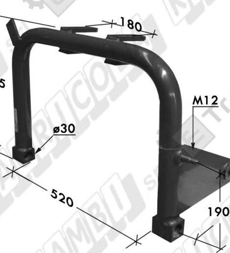 PORTA AGHI TIPO GALLIGNANI 1416040 (da 146S a 5690) - L'AGRICOLA RICAMBI - 64384