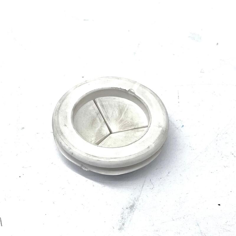 10 Tappi Foro A Scatto In Gomma Silicone – Da 2,5 Mm A 14 Mm – Trasparenti/Bianchi – Tappi Di Estremità Universali