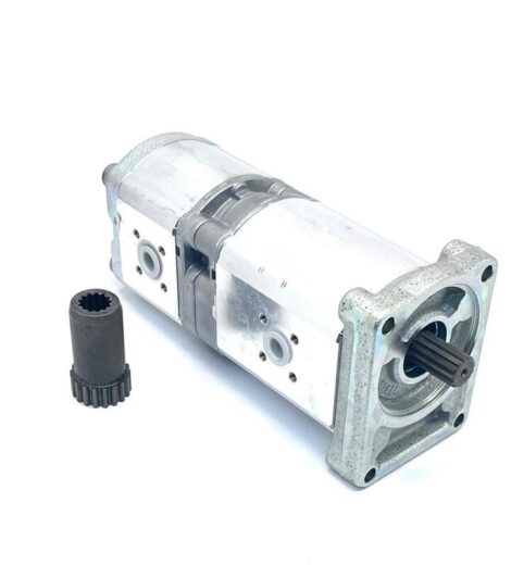 TANDEM HYDRAULIC PUMP 28+11 cc. WITH KEYED JOINT - Massey Ferguson - VA205356