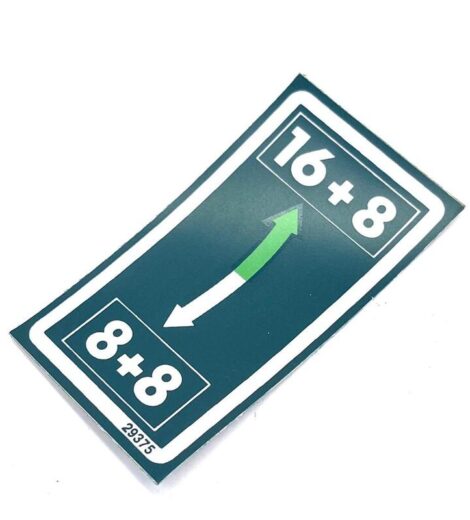 DECALCOMANIA SELETTORE GAMME E INVERTITORE - GOLDONI - 00029375