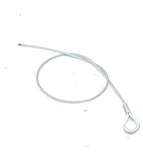 CORDA A CAPPIO DIAMETRO 6x1010 mm. PER RACCOGLITORE TIPO GALLIGNANI 8857026 - L'AGRICOLA RICAMBI - 60303