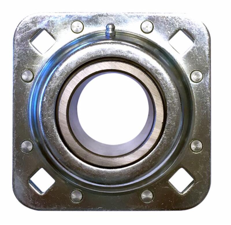 SUPPORTO FLANGIA QUADRATA CON CUSCINETTO DIAMETRO 55 - AMA RICAMBI - SAR6102E