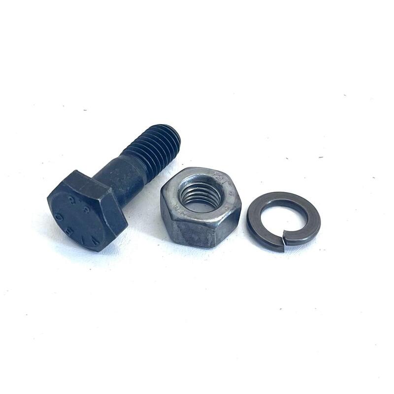 SCREW M10x30x1.5 mm, STEEL 8.8 WITH NUT AND WASHER FOR HOES CUTTER - CERMAG - 55461