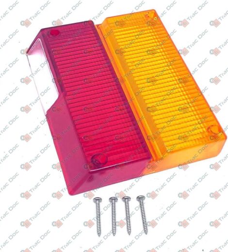 LEFT REAR SNAP WINDOW WITH LICENSE PLATE LIGHT - CERMAG - 35055