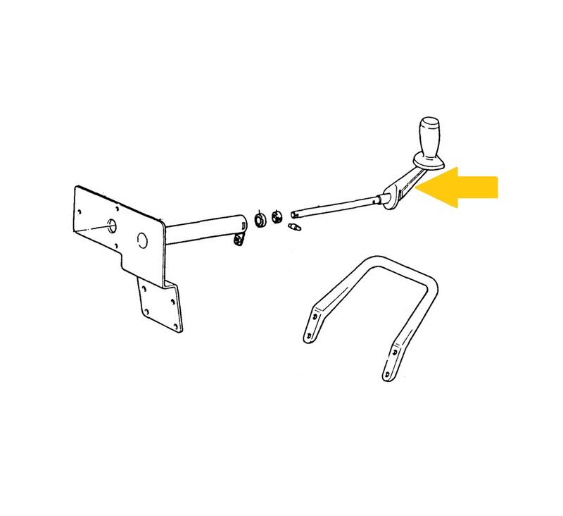 STEERING CONTROL LEVER - CNH Originale - 5178716