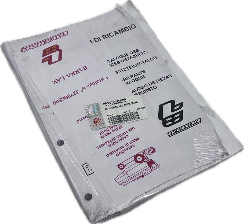 CATALOGO RICAMBI BARRA L GRANO - LAVERDA - LA327906500
