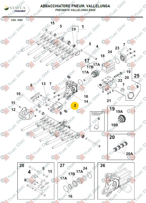 DISTANZIALE INTERNO FORCELLA MONZA - VALLELUNGA - PATERLINI - 770.109 - immagine 3