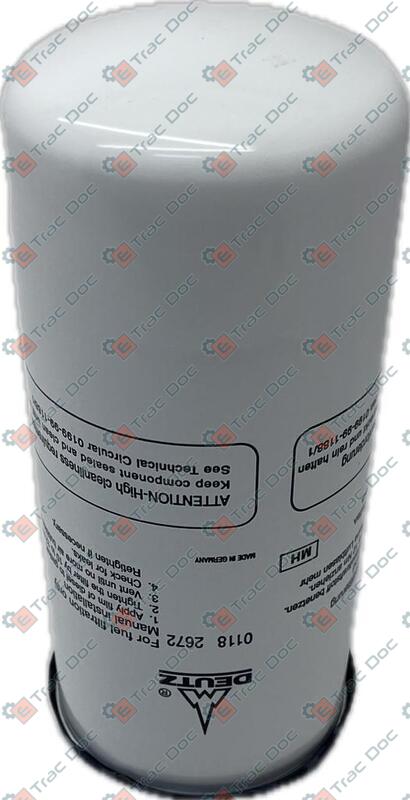 DEUTZ DIESEL FILTER - SAME - LAMBORGHINI - HURLIMANN - DEUTZ FAHR - 01182672