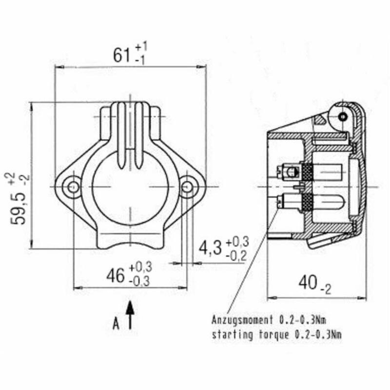 PRESA 4 POLI 6-24V - AMA RICAMBI - 84428 - immagine 2