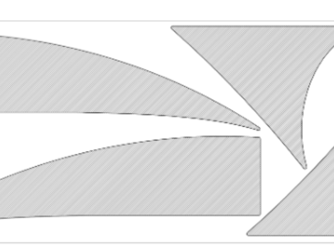 KIT ADESIVI GEOMETRICI COFANO - ANTONIO CARRARO - 35105739