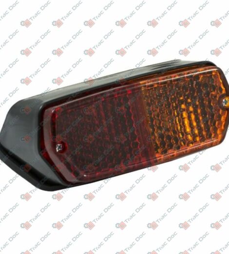 FANALINO POSTERIORE DESTRO 3 LUCI TIPO FIAT SERIE ORO - CNH Originale - 4247207