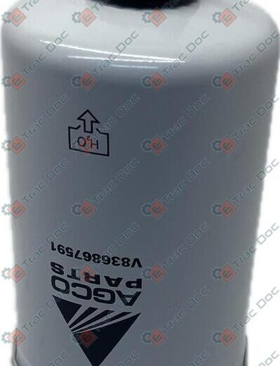 SISU ENGINE DIESEL SEDIMENTER FILTER ex 323256550 - LANDINI - V836867591