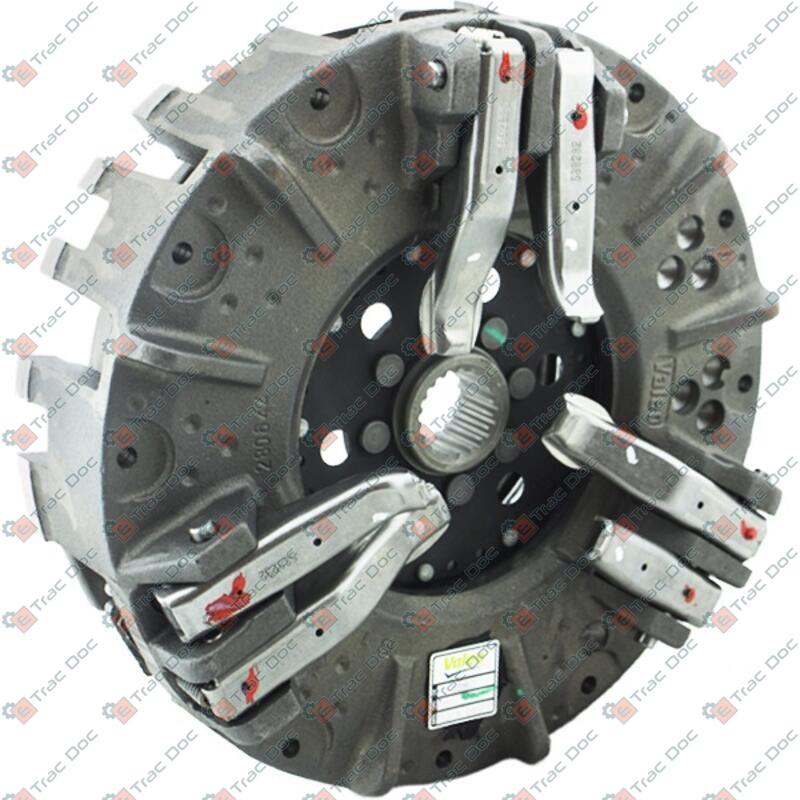 CLUTCH PRESSURE PLATE 11" VALEO WITH 6 LEVERS - AFTERMARKET - 0.008.4748.4