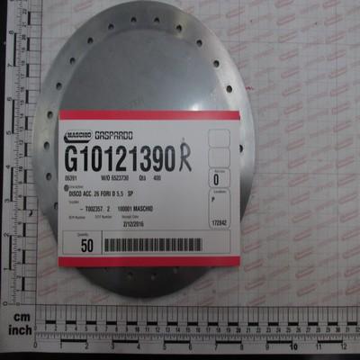 DISC WITH 26 HOLES DIAMETER 5.5 mm. SP-MT SEEDER FOR CORN WITH LARGE SEED - GASPARDO - G10121390R