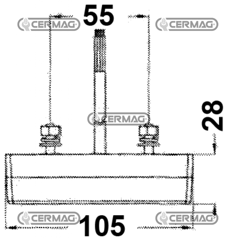 FANALINO POSTERIORE A LED 12 - 24 V. - CERMAG - 36761 - immagine 3