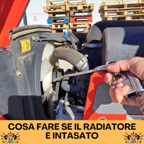 Cosa fare se il radiatore è intasato