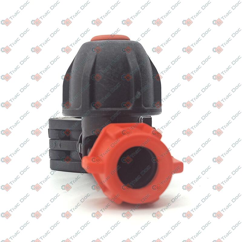 PORTA GETTO DISERBO PER ASTA INOX DIAMETRO 1/2" = 21 mm. FORO 7 mm. - AMA RICAMBI - 97912 - immagine 3