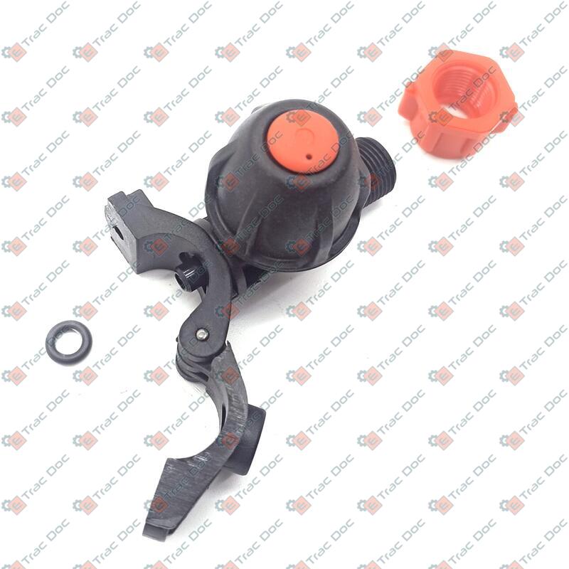 PORTA GETTO DISERBO PER ASTA INOX DIAMETRO 1/2" = 21 mm. FORO 7 mm. - AMA RICAMBI - 97912 - immagine 4