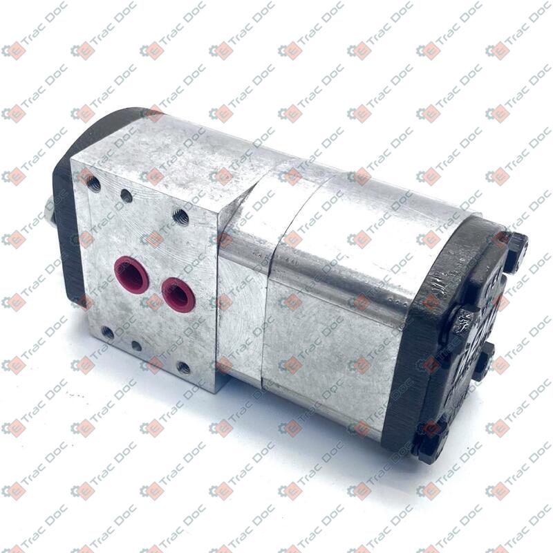 POMPA OLIO IDRAULICA DOPPIA TANDEM SPECIALE 19+11 cc - AFTERMARKET - 3382280M1 - immagine 2
