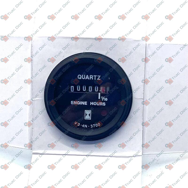 ELECTRIC HOUR METER FROM 10 TO 28V. DIAMETER 52 mm. - AMA RICAMBI - 24444