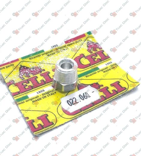 THREADED CAP DIAMETER 1/4" GAS = 13 mm. CONICAL - CELLI - 022060