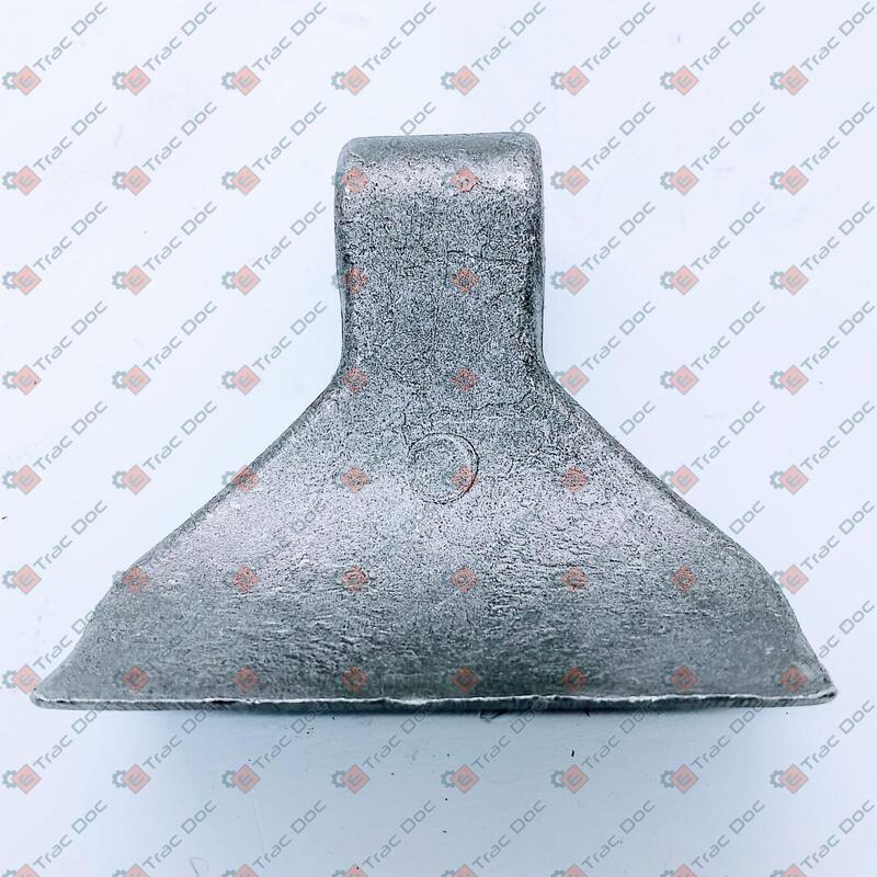 AGRICOM SHREDDING MALE HOLE DIAMETER 16.5 mm. - CERMAG - 57300