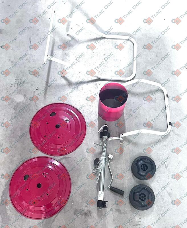 CARRELLO AVVOLGITUBO DA GIARDINO PROFESSIONALE - AMA RICAMBI - 84656