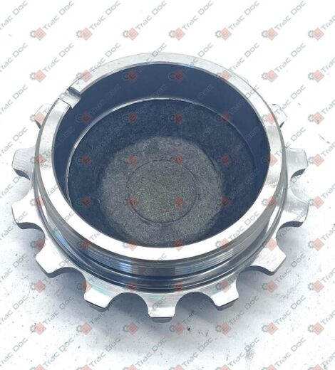 SUPER STEER FRONT AXLE JOINT THREADED COVER - AFTERMARKET - 87751880