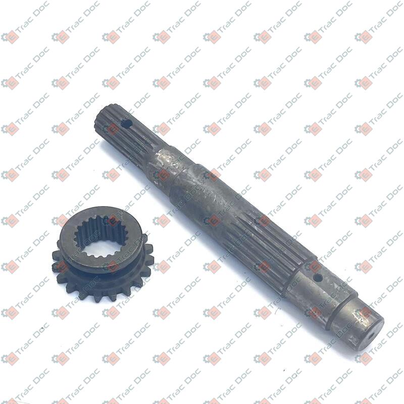KIT ALBERO E MANICOTTO SCORREVOLE LAMBORGHINI R1056 - SAME - LAMBORGHINI - HURLIMANN - DEUTZ FAHR - 0.163.3821.3/10