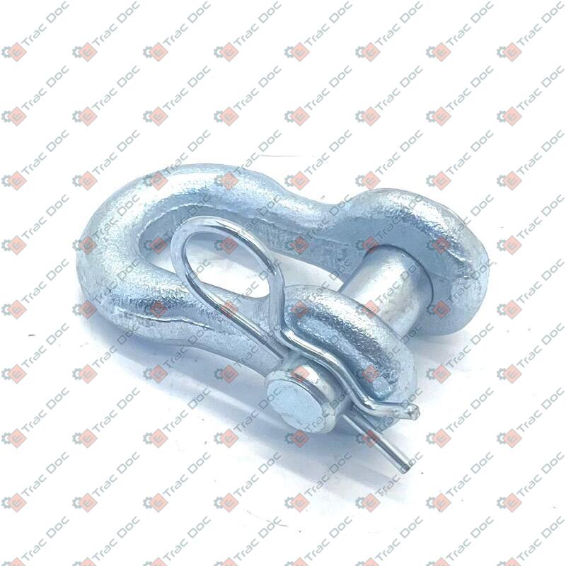GALVANIZED SHACKLE WITH PIN DIAMETER 16 mm. FOR LIFTER CHAINS - AMA RICAMBI - 00133