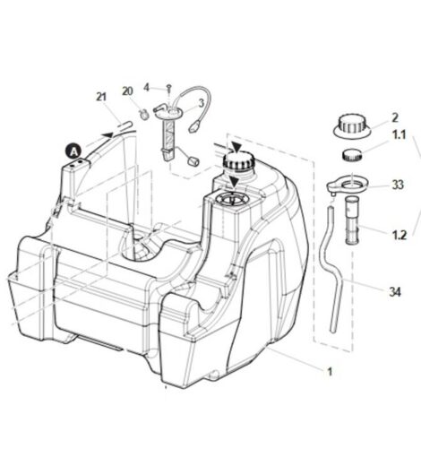 diesel tank - BCS - 592A6505