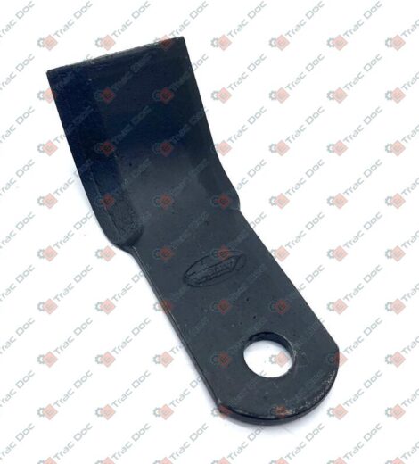 COLTELLO Y TRINCIA TIPO MALETTI 40x5 FORO DIAMETRO 14,5 LUNGHEZZA 131 mm. - L'AGRICOLA RICAMBI - 71151-A