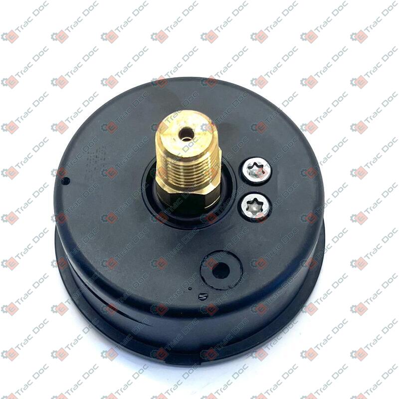 MANOMETRO 0/10 BAR DIAMETRO 63 mm. CON ATTACCO POSTERIORE 1/4" - CERMAG - 26724 - immagine 2