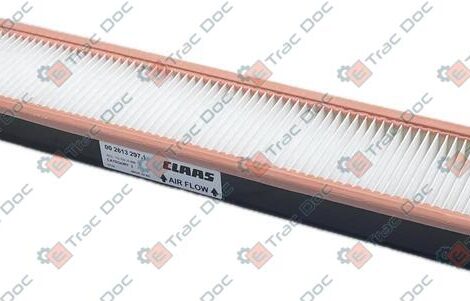FILTRO ARIA CABINA 760x130x50 mm. - CLAAS - 0026132971