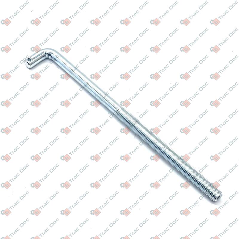 M10 X 1,25 X 205 PERNO TIRANTE MOTORE LUNGO FINE ACCIAIO INOX - Foto 4