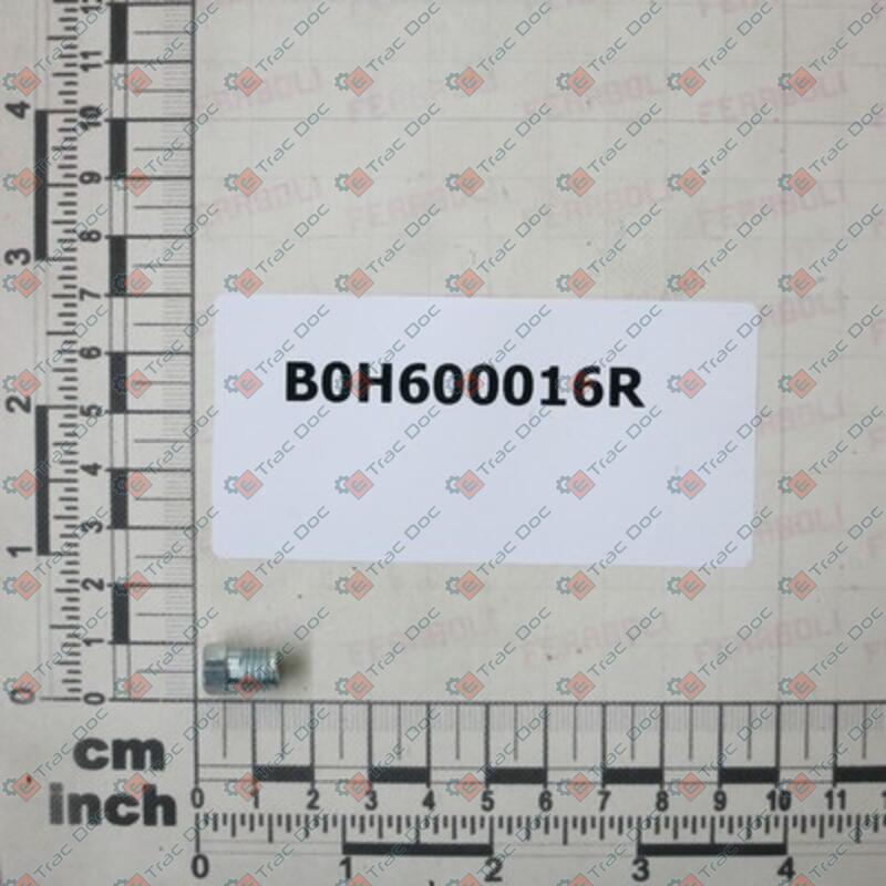 RACCORDO PER TUBO LUBRIFICATORE 4 mm. RIF. ILC04 ex H600016 - FERABOLI - B0H600016R