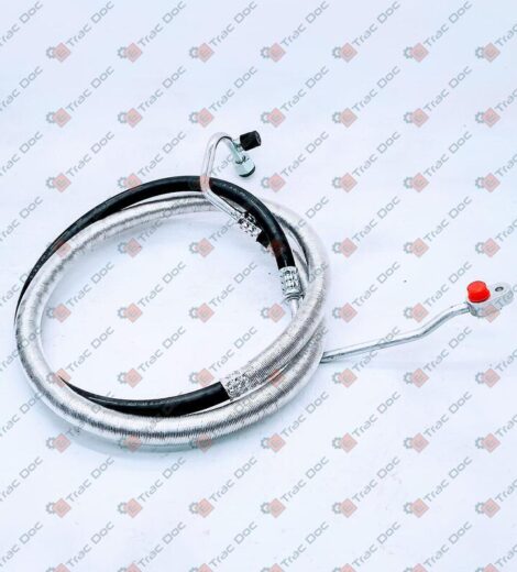 TUBO FLESSIBILE CON RACCORDI - SAME - LAMBORGHINI - HURLIMANN - DEUTZ FAHR - 0.025.4654.3