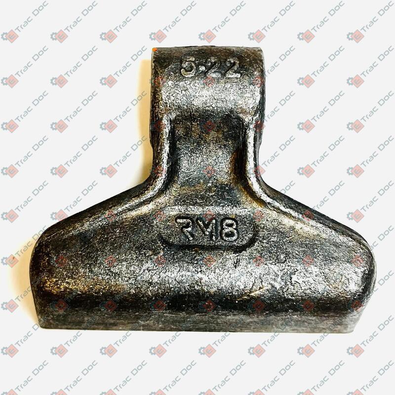 MAZZA TRINCIA RM8 FORO 20,5 mm. LARGHEZZA 120 mm. - AMA RICAMBI - 07388 - immagine 5