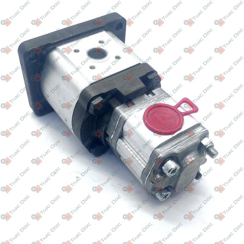 HYDRAULIC OIL PUMP DOUBLE BODY 14+2.5 cc LEFT - AFTERMARKET - 02030330 - Image 2