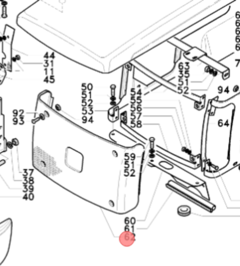 GRIGLIA FRONTALE COFANO - ANTONIO CARRARO - 34008120