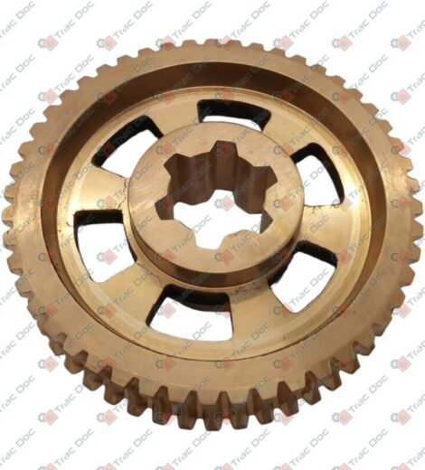 49-TEETH BRASS HELICAL CROWN - GOLDONI - 00017425