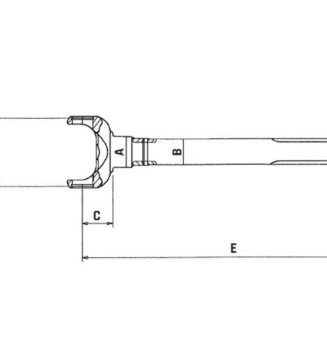 SEMIASSE ANTERIORE LATO SINISTRO - AFTERMARKET - 9962250