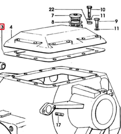 LIFT COVER GASKET - AFTERMARKET - 0.9107.150.0