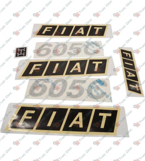 FIAT 605C DECAL SERIES - AFTERMARKET - DEC605C