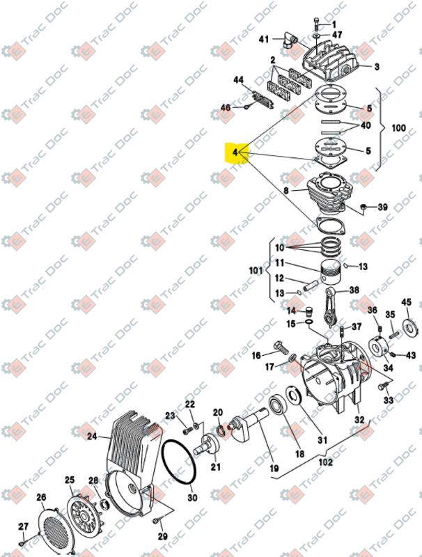 SERIE GUARNIZIONI COMPRESSORE S15 - ZANON - 2050059