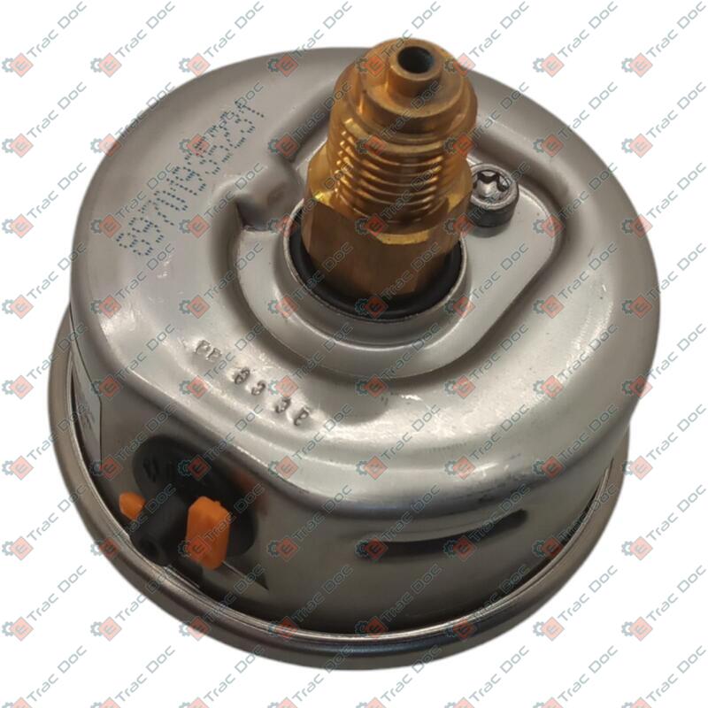 MANOMETRO ISOMETRICO INOX 60 BAR DIAMETRO 63 mm. ATTACCO 1/4" - AMA RICAMBI - 93571 - immagine 2