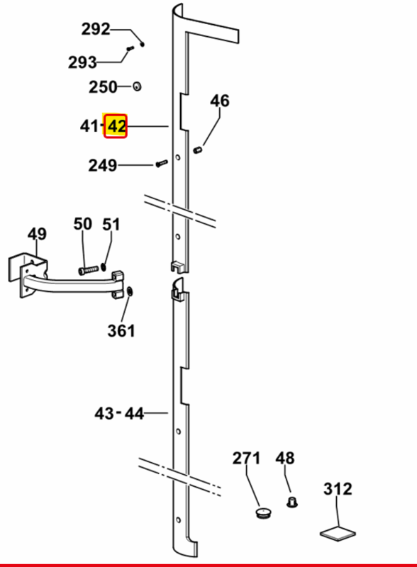 RIGHT UPPER CABIN PILLAR COVER - SAME - LAMBORGHINI - HURLIMANN - DEUTZ FAHR - 0.010.1251.0 - Image 2