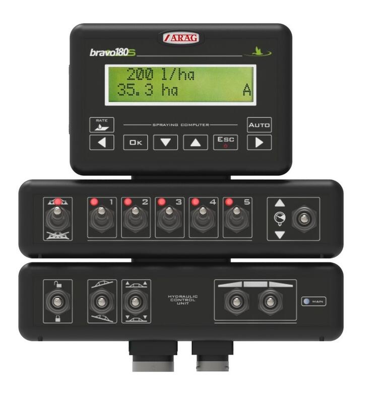 ARAG BRAVO 180S 5-WAY WEEDING COMPUTER + 7 HYDRAULIC CONTROLS - CERMAG - 27651 - Image 2